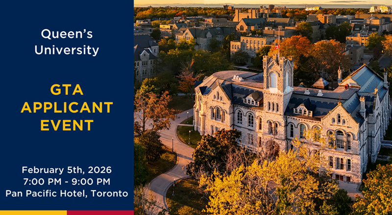 Queen's GTA Applicant Event 2026